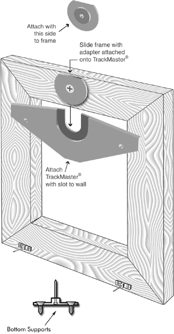 Wood Frame Hangers Pivot Installation Guide