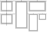 The Ever Straight Picture Hanger for Perfect Frame Groupings